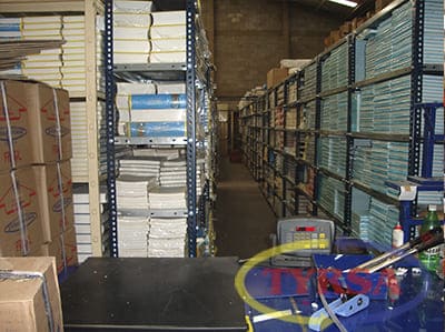 Estantes y Racks para el almacenamiento de paquetes Estantes y Racks para el almacenamiento de paquetes